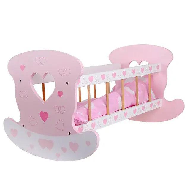Wooden cot deals doll