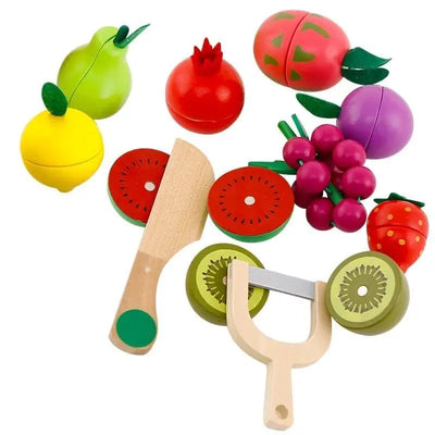 12 pc Magnetic Fruit Cutting Set