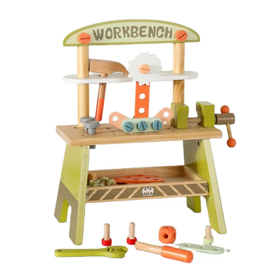 Wooden Workbench Tool Table Eduspark Toys