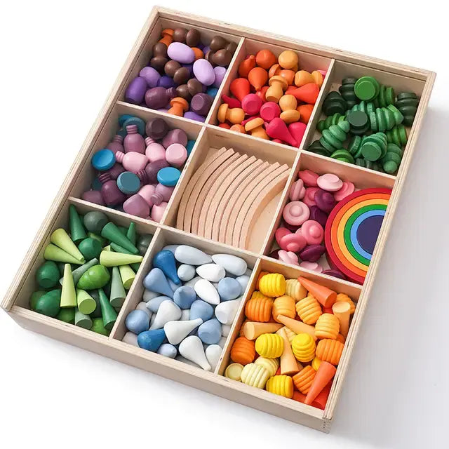 252  Pcs Mandala Loose Parts Eduspark Toys