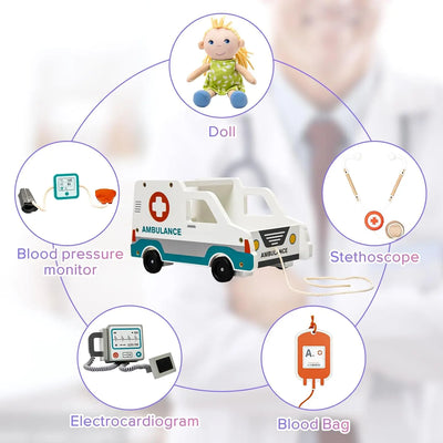 Ambulance Doctor Set Eduspark Toys