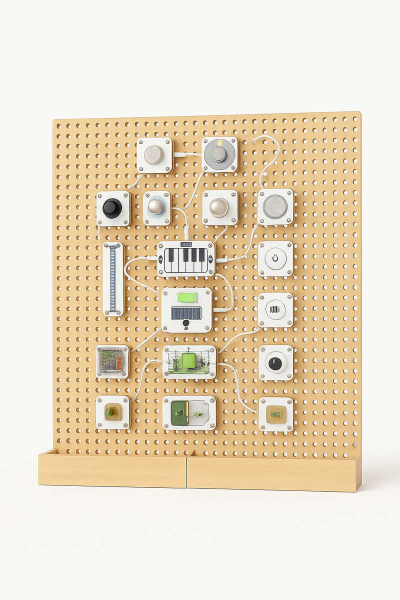 Smart Wooden Coding Blocks – Modular Circuit Play Kit for Kids ...
