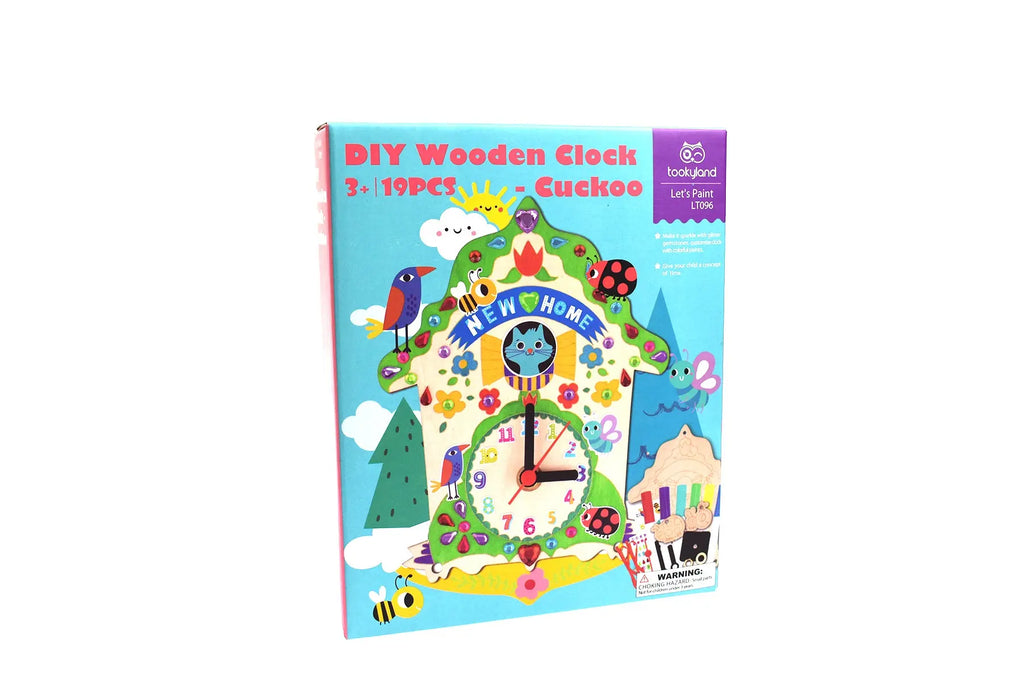 DIY Wooden Clock Cuckoo Eduspark Toys