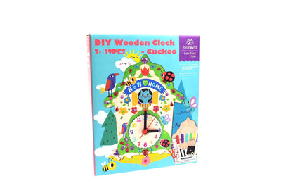 DIY Wooden Clock Cuckoo Eduspark Toys