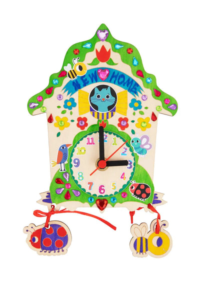 DIY Wooden Clock Cuckoo Eduspark Toys