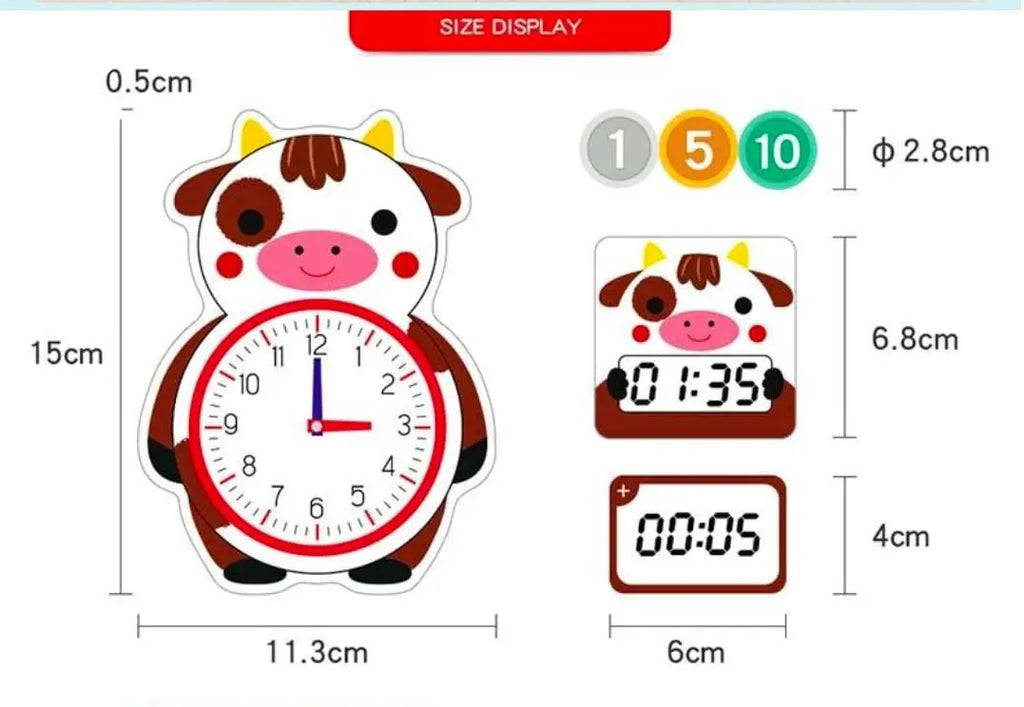 Early Education Time Concept Toy Eduspark Toys