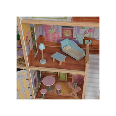 Grand Mansion Dollhouse Playset 28 pcs Furniture Eduspark Toys