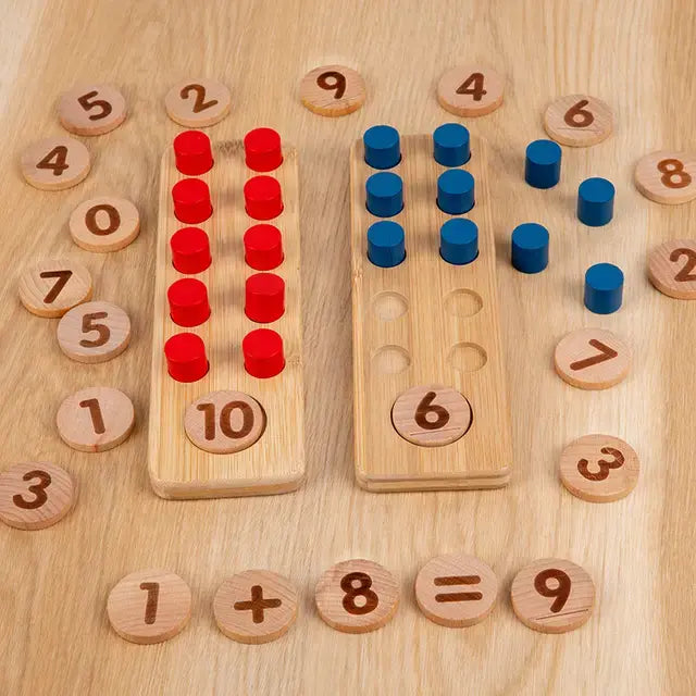 Montessori Number Cognition Math Counting Toy Eduspark Toys