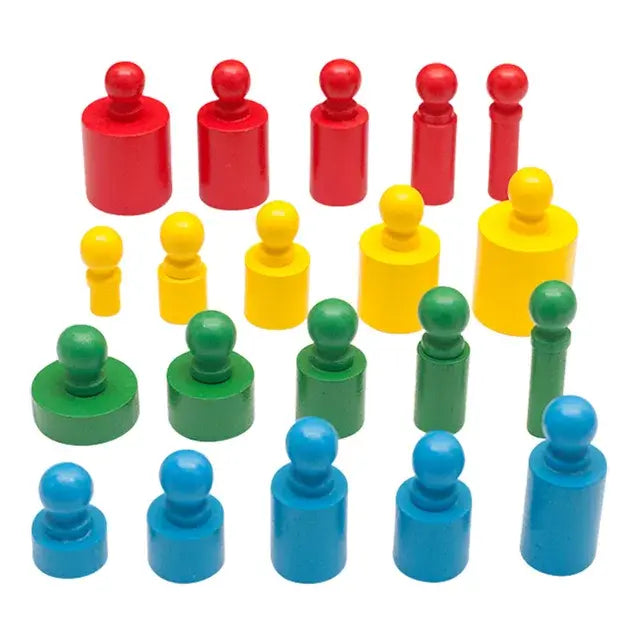 Montessori Wooden Knob Cylinders