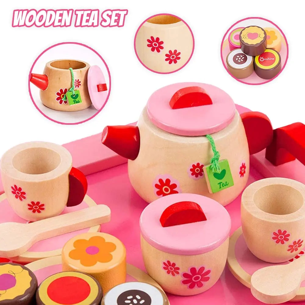 Pink Afternoon Tea Set Eduspark Toys