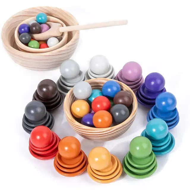 Rainbow Ball Colour Match Advanced Eduspark Toys