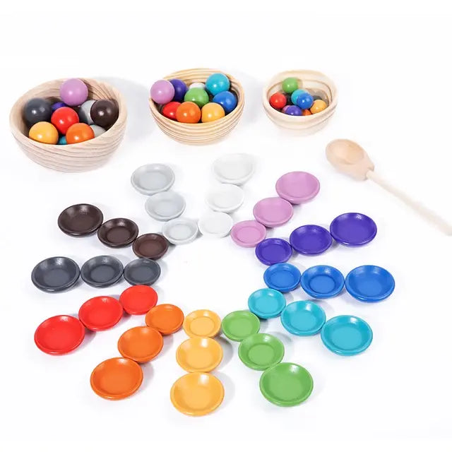 Rainbow Ball Colour Match Advanced Eduspark Toys