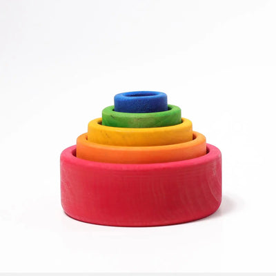Rainbow Nesting Bowls - Set of 5