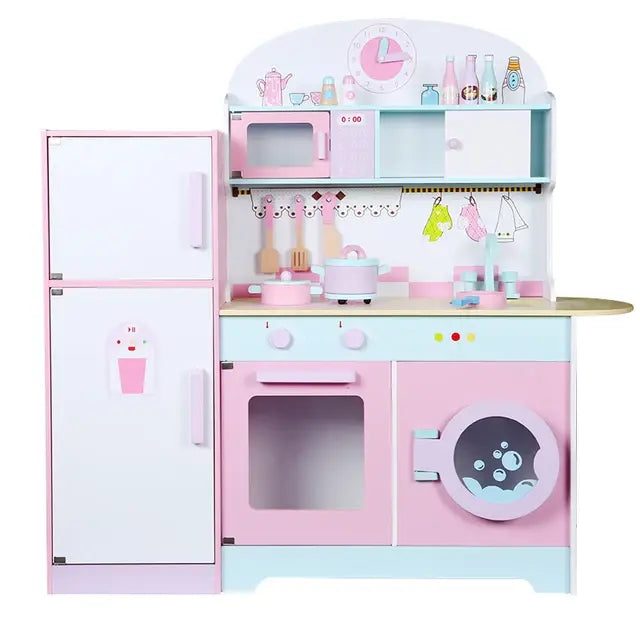 Refrigerator Combination Kitchen Pink Eduspark Toys