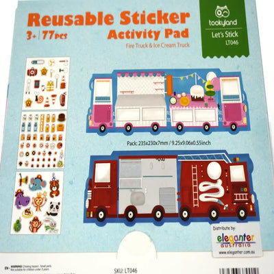 Reusable Sticker - Activity Pad Eduspark Toys