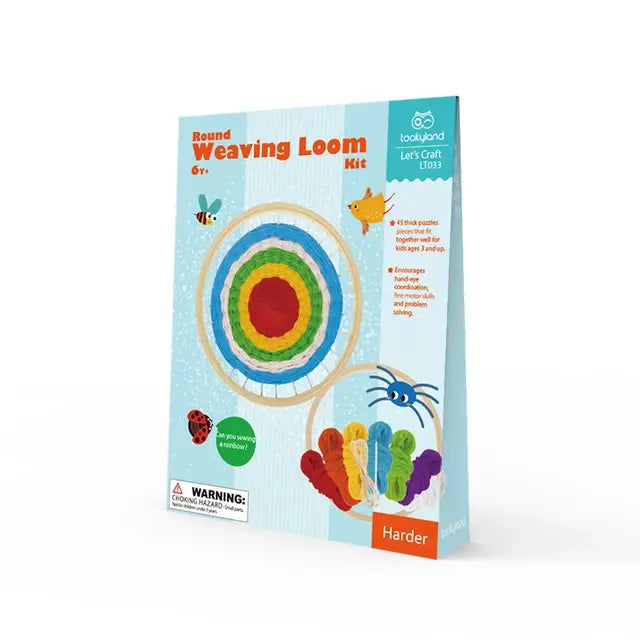 Round Weaving Loom Kit Eduspark Toys