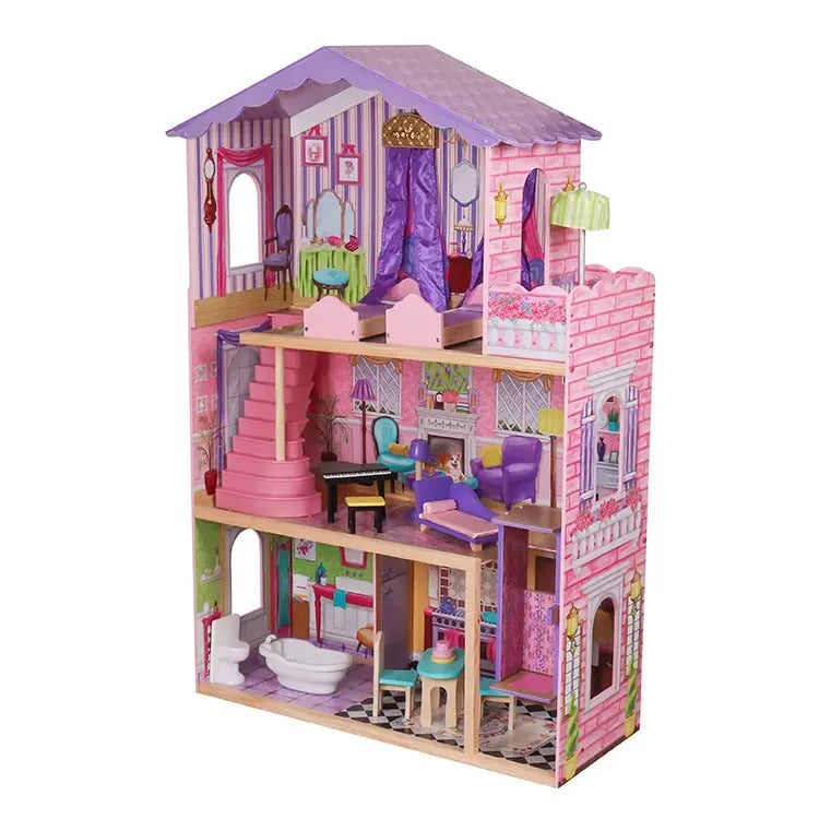 Royal Wooden Dollhouse Eduspark Toys