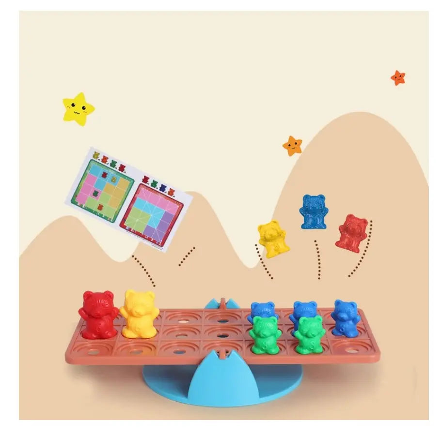 STEM Rainbow Counting Bears Eduspark Toys
