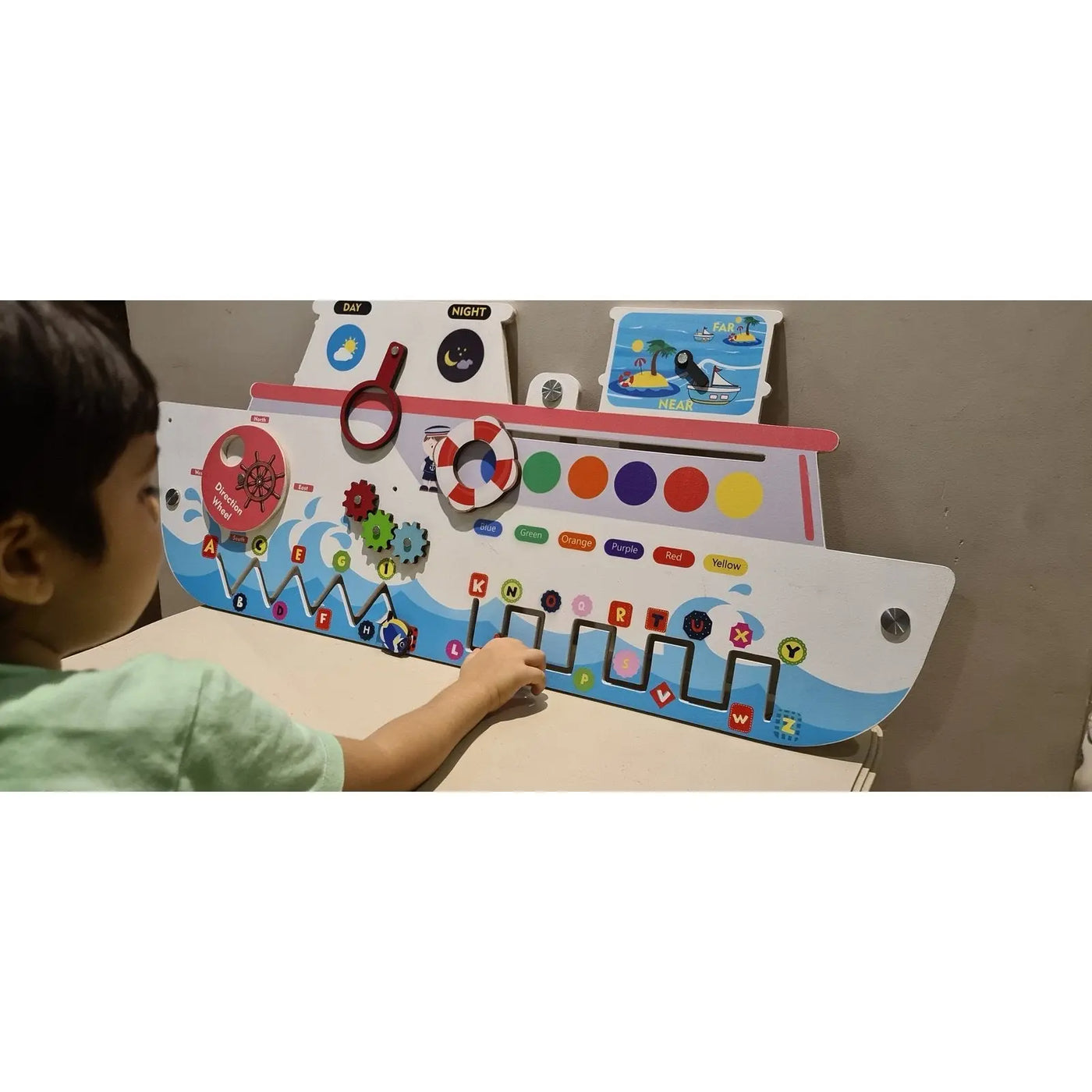 Sea Ship Busy Board Eduspark Toys