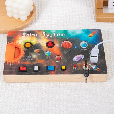 Solar System LED Light Busy Board Eduspark Toys