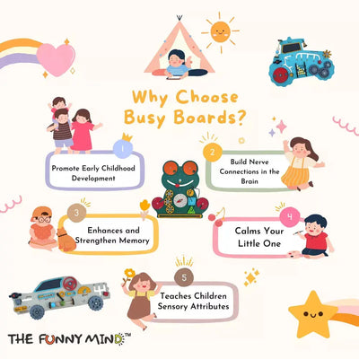 Tractor Busy Board Eduspark Toys