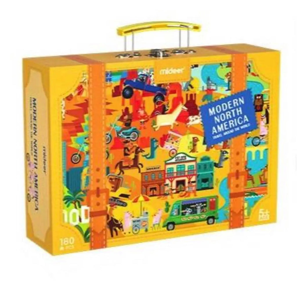 Travel Around the World Puzzle Eduspark Toys