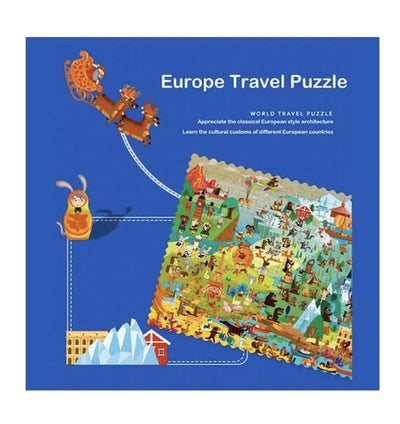 Travel Around the World Puzzle Eduspark Toys