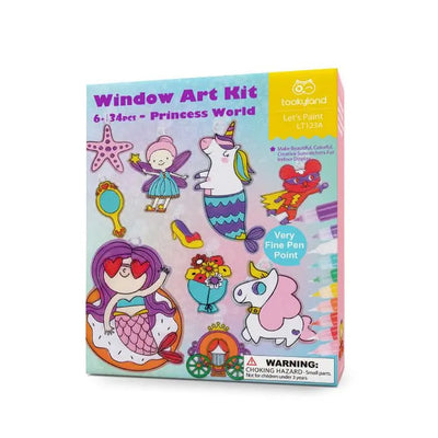 Window Art Kit - Princess World Eduspark Toys