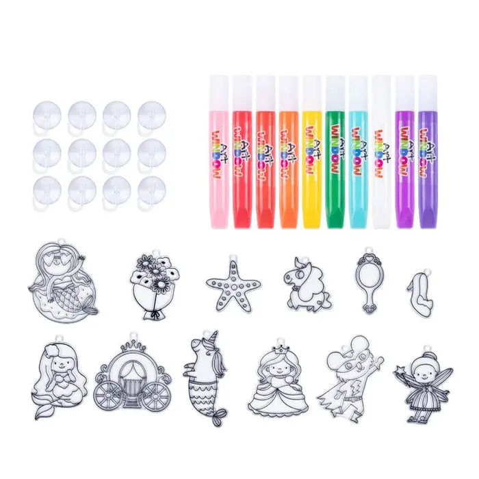 Window Art Kit - Princess World Eduspark Toys