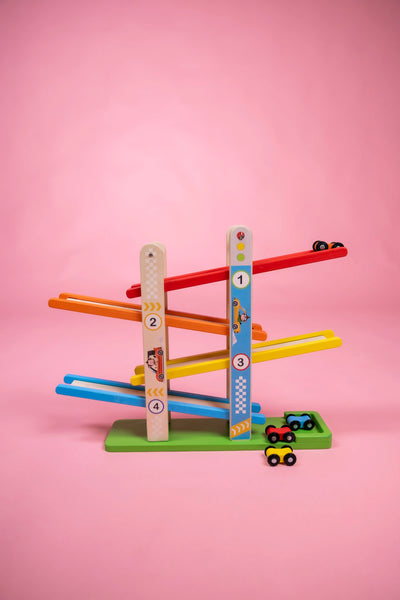 Wooden Car Roller Ramp Eduspark Toys