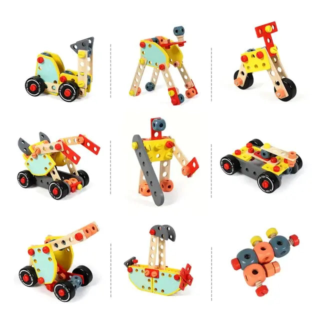 Wooden Crane Tool Table Eduspark Toys