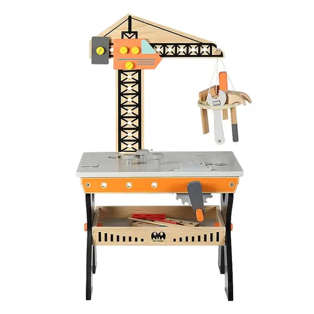 Wooden Crane Tool Table Eduspark Toys