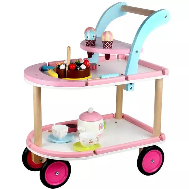 Wooden Dessert Cart Eduspark Toys