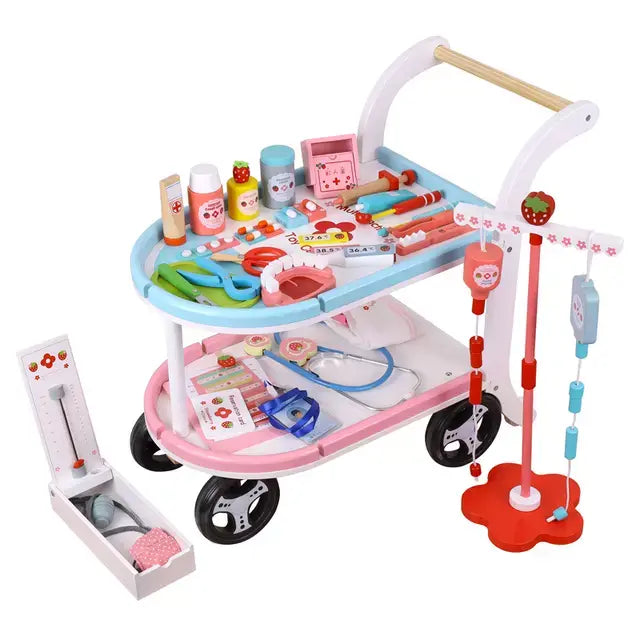 Wooden Doctor Trolley Eduspark Toys