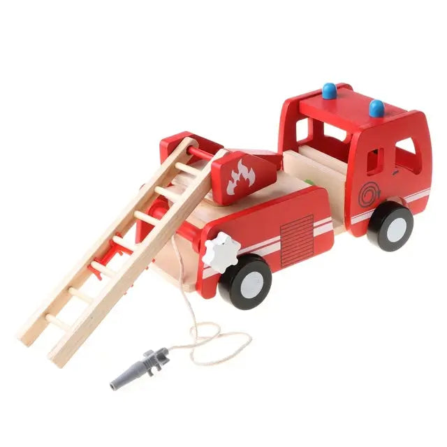 Wooden Firetruck Eduspark Toys