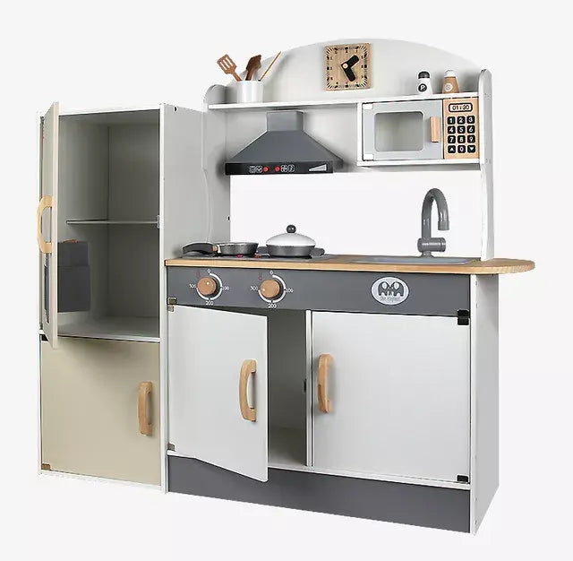 Wooden Kitchen With Light and Sound Eduspark Toys
