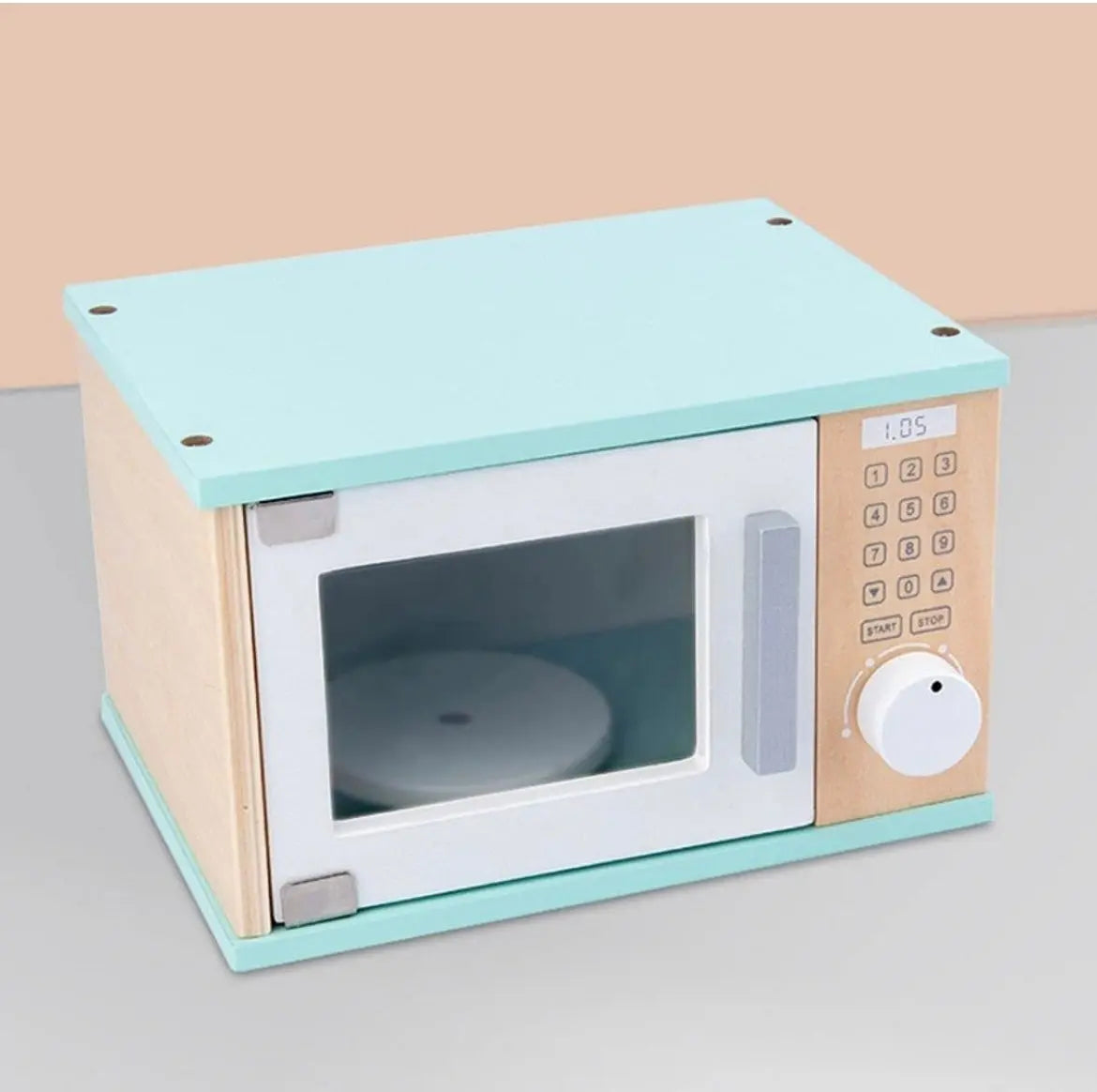 Wooden Microwave Oven Set Eduspark Toys