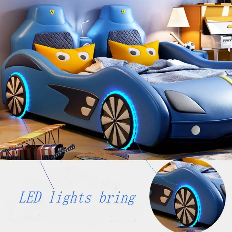 Wooden Race Car Bed - Main Image