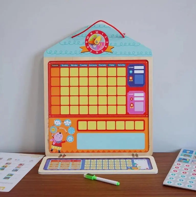 Wooden Responsibility Chart Eduspark Toys