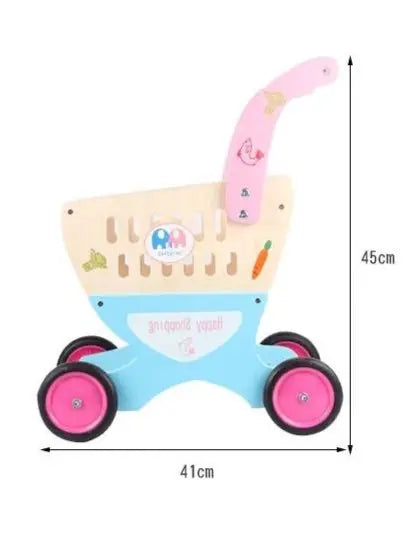 Wooden Shopping Cart Eduspark Toys