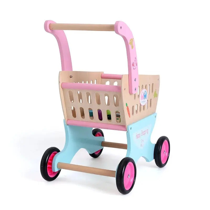 Wooden Shopping Cart Eduspark Toys