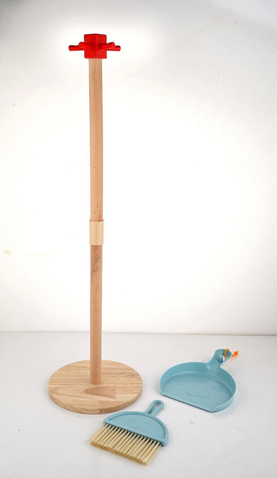 Montessori Wooden Multicolor Cleaning Stand